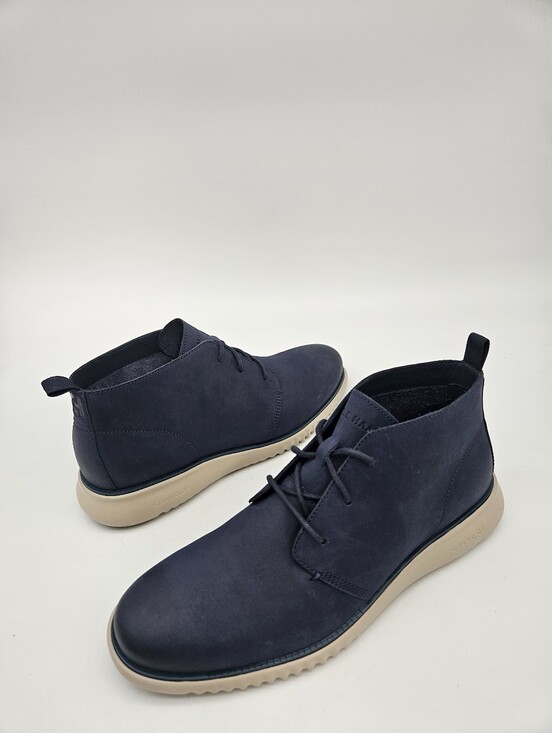 Cole Haan 2.Zerogrand Chukka Boot (Men) 10M, MIDNIGHT MOON NUBUCK / DK BLUE main image 12